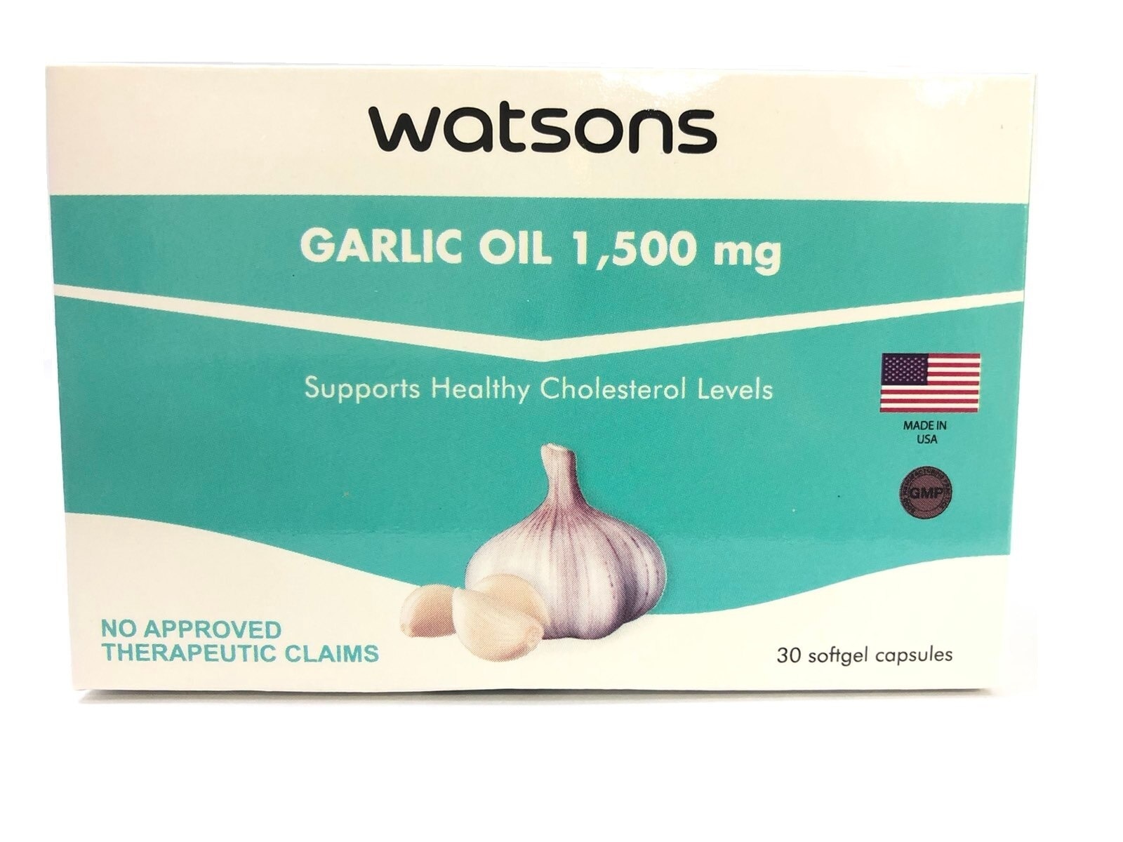 Garlic Oil 1500mg 1 Softgel Capsule