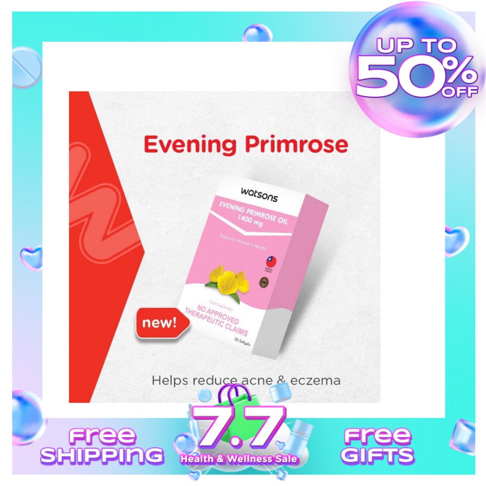 Evening Primrose Oil Softgel Capsule 1400mg x 30 Softgel Capsules