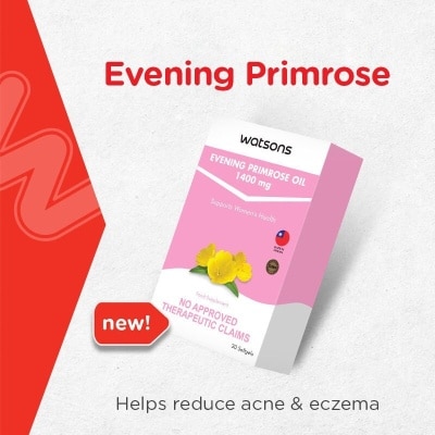 WATSONS GENERICS Evening Primrose Oil Softgel Capsule 1400mg x 30 Softgel Capsules