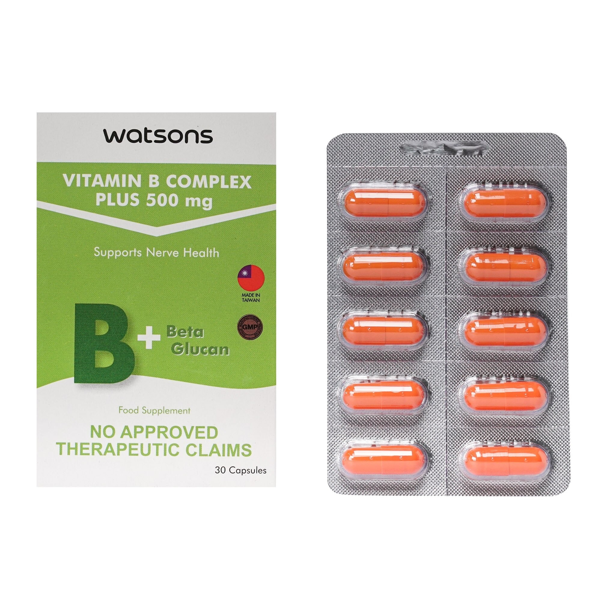 B Complex Plus Capsule 500mg x 1 Capsule