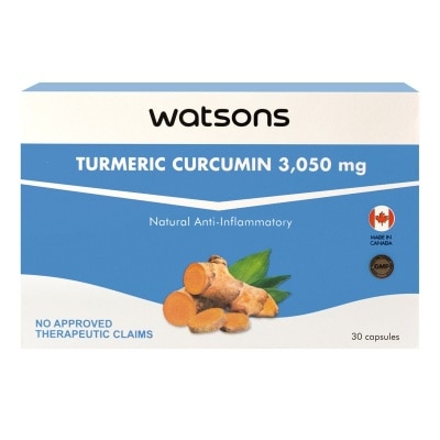 WATSONS GENERICS Turmeric Curcumin 3050mg 1 Capsule