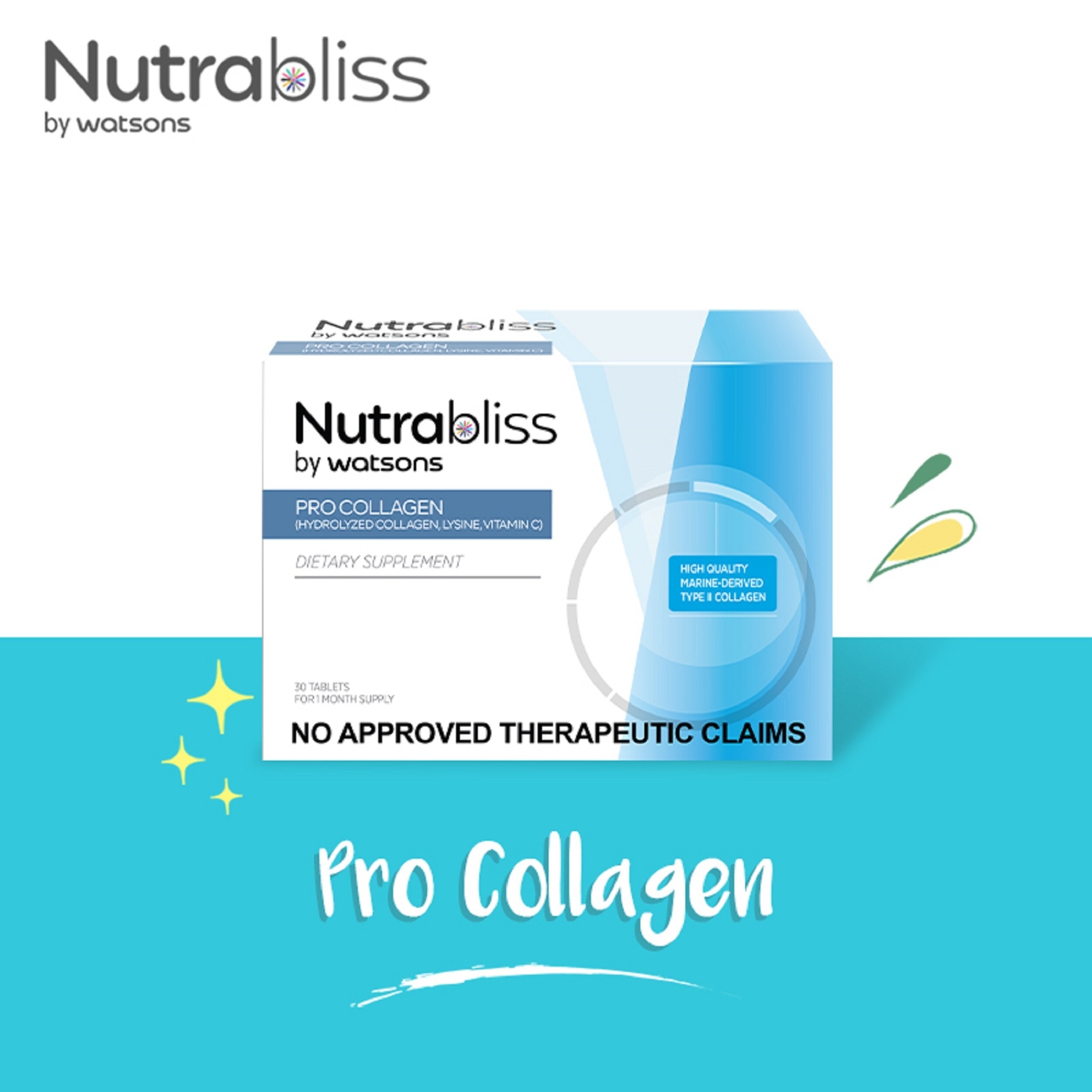 NUTRABLISS WS Pro Collagen Sold Per Piece (Expiry: March 30, 2026)