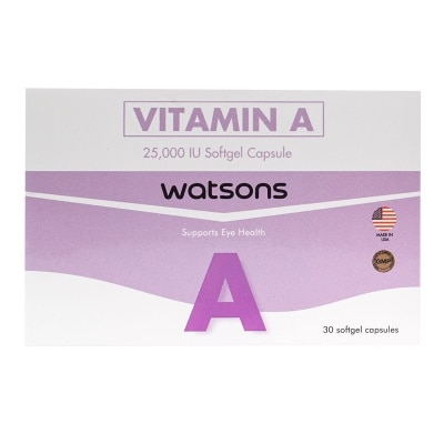 WATSONS GENERICS Vitamin A 1 Softgel Capsule