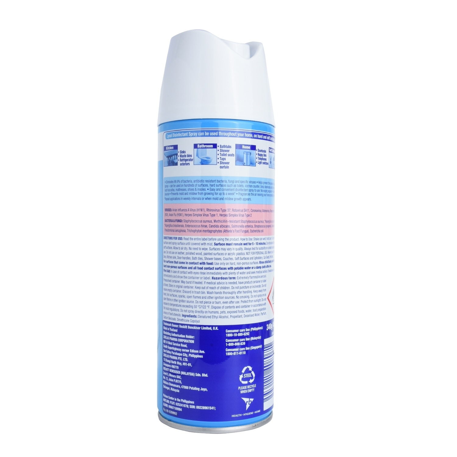 LYSOL Disinfectant Spray Crisp Linen 340g