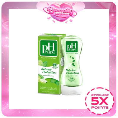 PH CARE - Feminine Wash Natural Protection 250ml