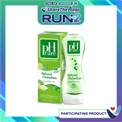 PH CARE Feminine Wash Natural Protection 250ml image