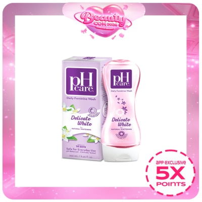 PH CARE - Feminine Wash Delicate White 250ml