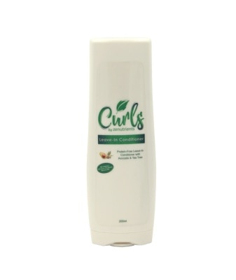 CURLS Zenutrients Leave-In Conditioner Protain-Free Leave-In Conditioner with Avocado & Tea Tree 200ml