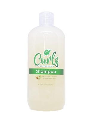 CURLS Zenutrients Shampoo Protain-Free Shampoo with Avocado & Tea Tree 500ml