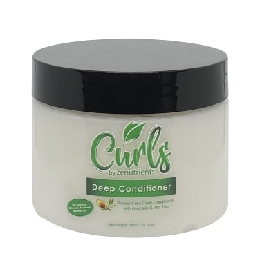 CURLS Zenutrients Deep Conditioner Protain-Free Deep Conditioner with Avocado & Tea Tree 300ml