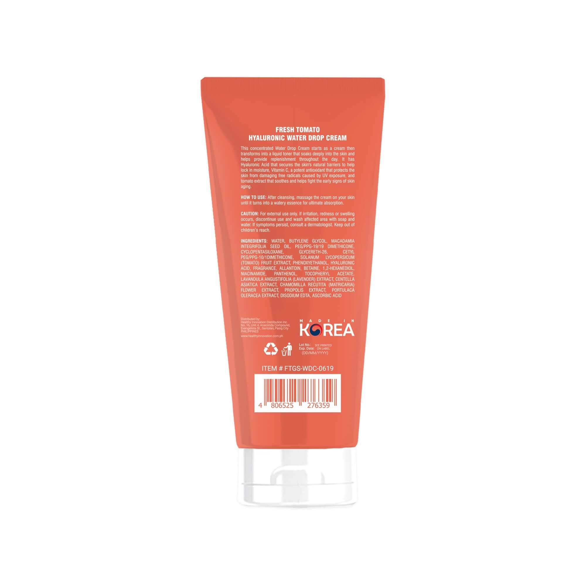 Tomato Water Drop Cream 80ml