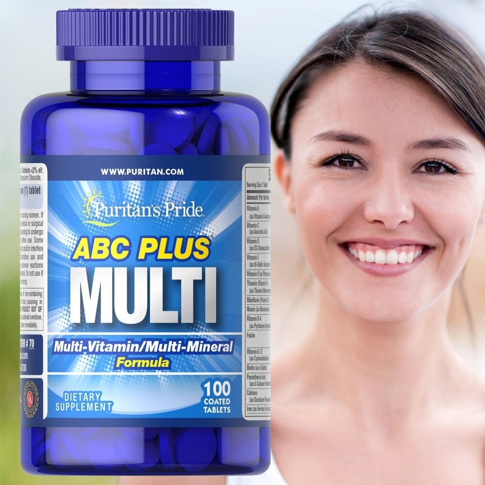 ABC Plus Multivitamins Multi-Mineral with Zinc Puritan's Pride