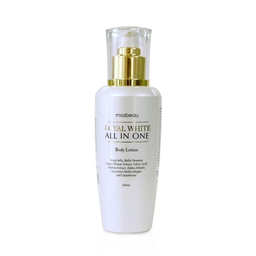 Royal White All-In-One Body Lotion 200ml