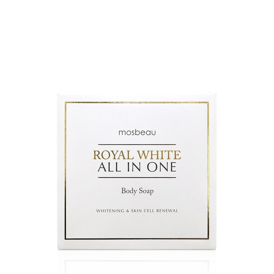 Mosbeau Royal Wht Allin1 Bdysoap 115g