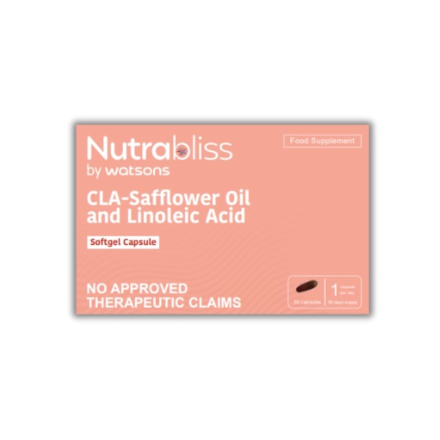 NUTRABLISS WATSON CLA 800 mg Softgel Capsule (Expiry: Aug. 4, 2025)