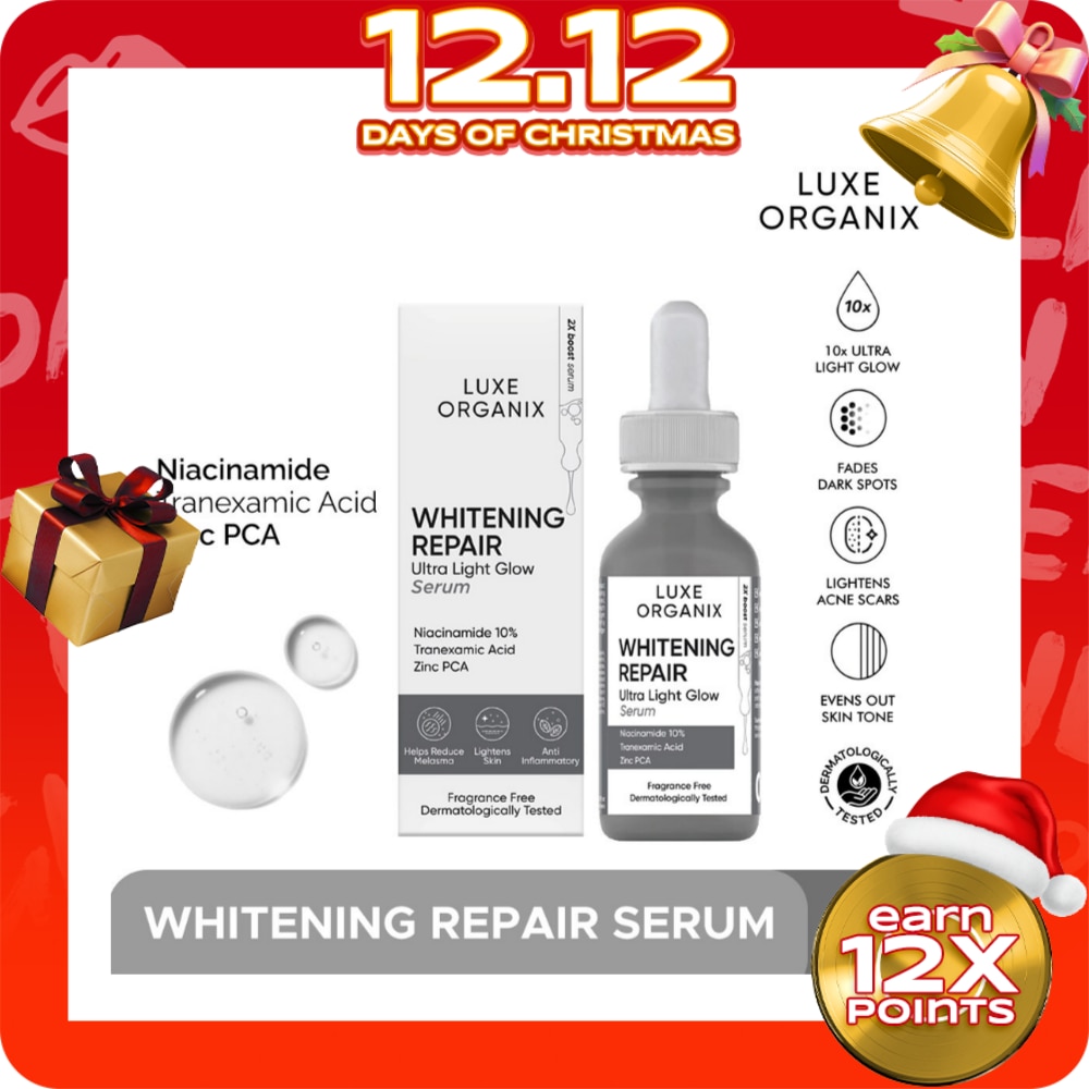 Luxe Organix Whitening Repair Niacinamide 10% Serum 30ml