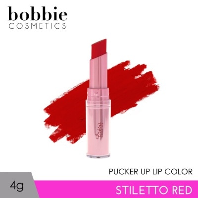 CHIC BOBBIE Pucker Up Lip Color in Stiletto Red 4g