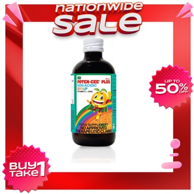POTENCEE POTENCEE Plus Non Acidic Vitamin C + Zinc Syrup 250ML