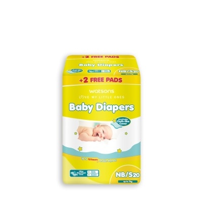 WATSONS WATSONS Baby Diaper Tape NB/Small 20+2 Pads