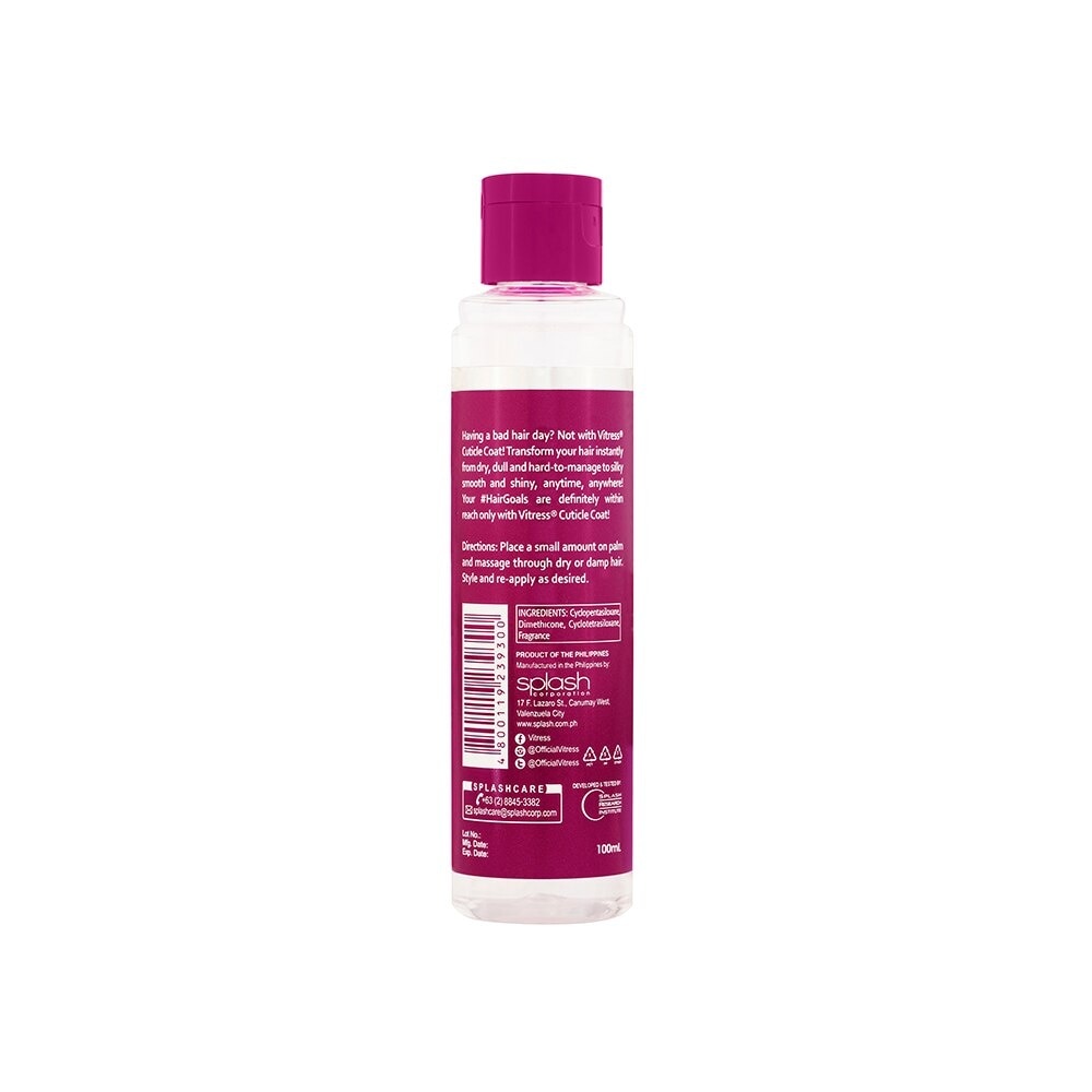 VITRESS, Vitress Cuticle Coat Classic 100mL | Watsons