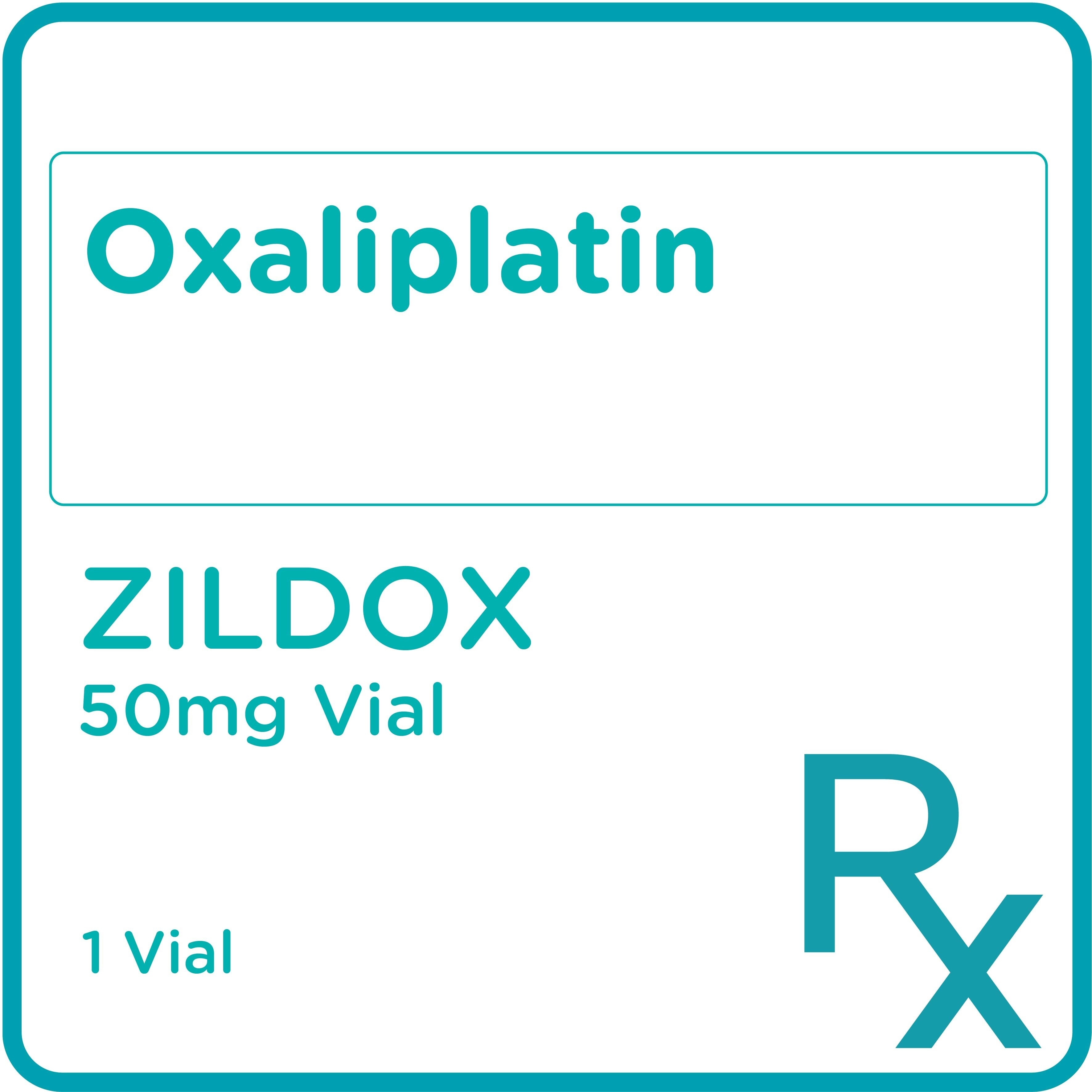 ZILDOX IV 50MG X 1 [Prescription Required]