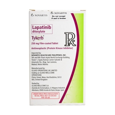 TYKERB Lapatinib 250mg 1 Tablet [Prescription Required]