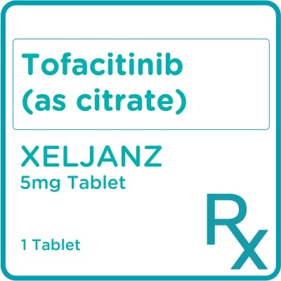 XELJANZ Tofacitinib 5mg 1 Tablet [PRESCRIPTION REQUIRED]