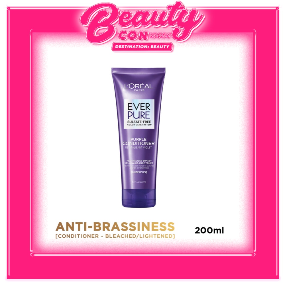 Everpure Brass Toning Purple Conditioner 200mL [Sulfate Free]