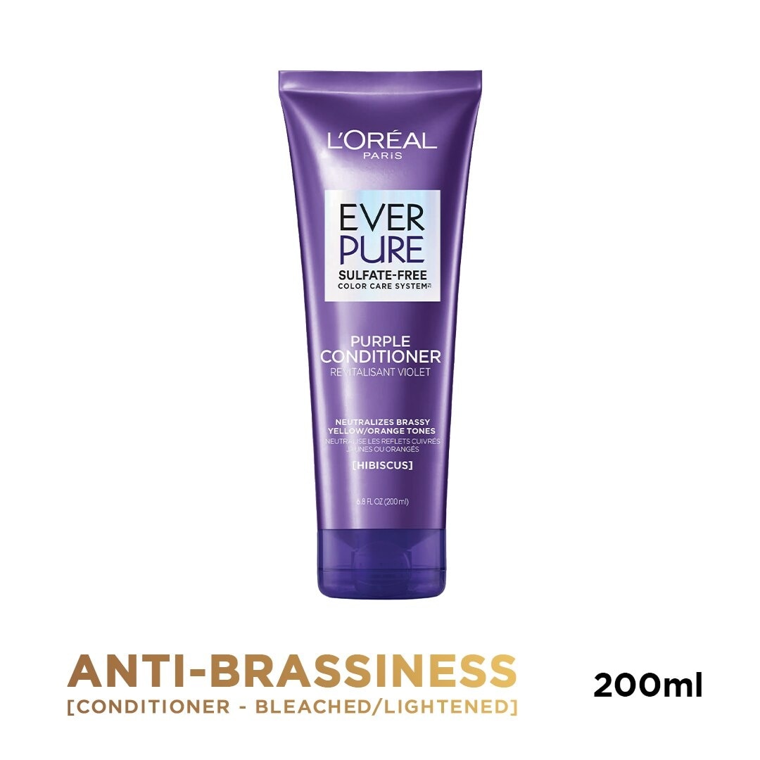 Everpure Brass Toning Purple Conditioner 200mL [Sulfate Free]