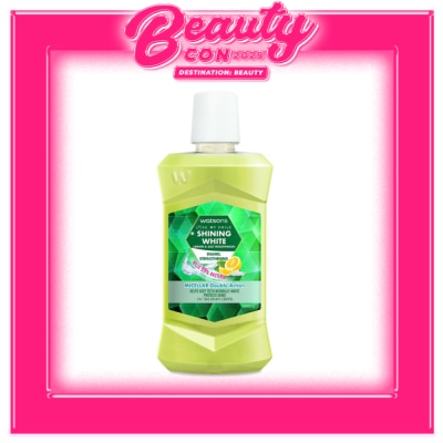WATSONS Love my Smile Shining White Lemon & Salt Mouthwash 500ml