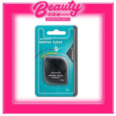 WATSONS Love my Smile Dental Floss Charcoal 50M