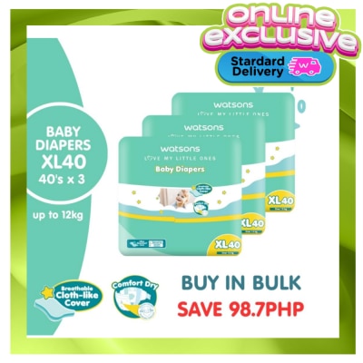 WATSONS Diaper Tape Jumbo XL 120pcs