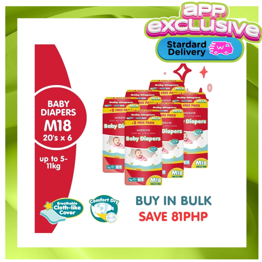 Diaper Tape Medium Pack 120pcs