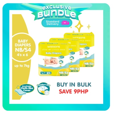 WATSONS - Diaper Tape Newborn 24pcs