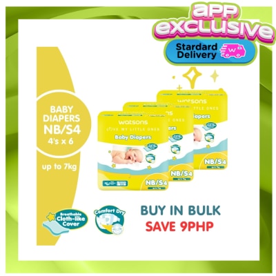 WATSONS Diaper Tape Newborn 24pcs