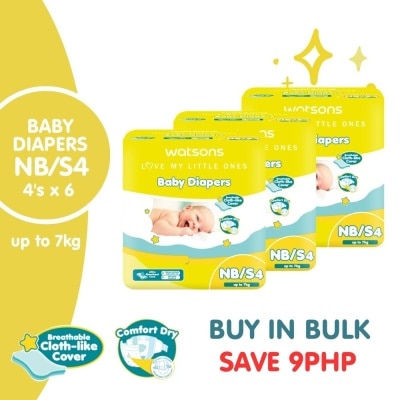 WATSONS Diaper Tape Newborn 24pcs