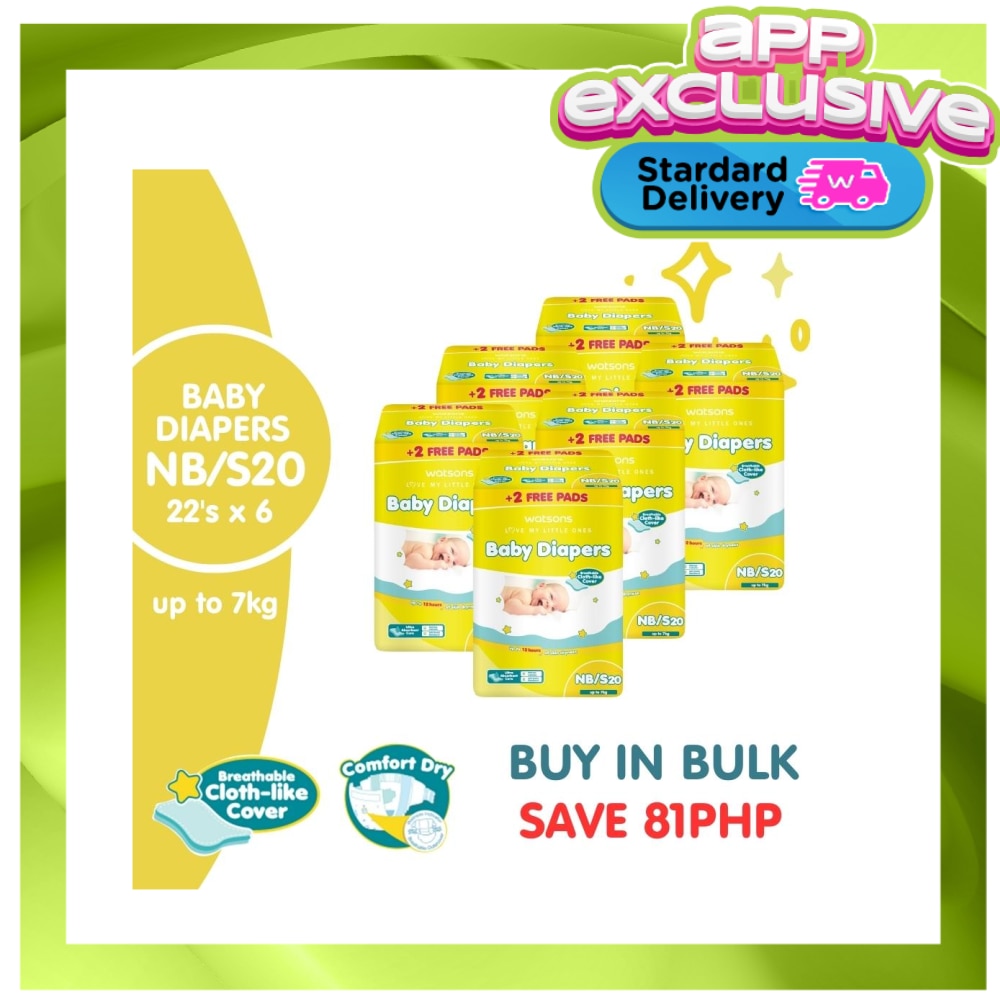 Diaper Tape Newborn Pack 132pcs