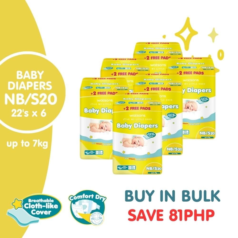 Diaper Tape Newborn Pack 132pcs