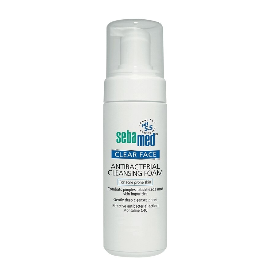 Clear Face Anti-bacterial Cleansing Foam 150ml