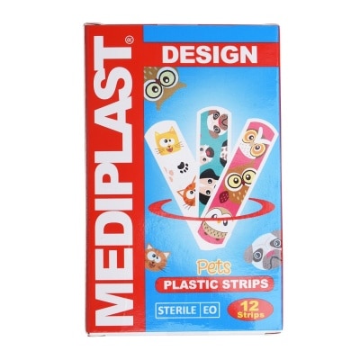 MEDIPLAST Pet Plastic Strips (Sterile) 12 Strips