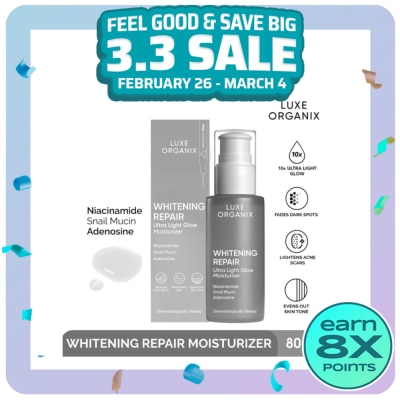 LUXE ORGANIX Luxe Organix Whitening Repair Whip Moisturizer 80ml