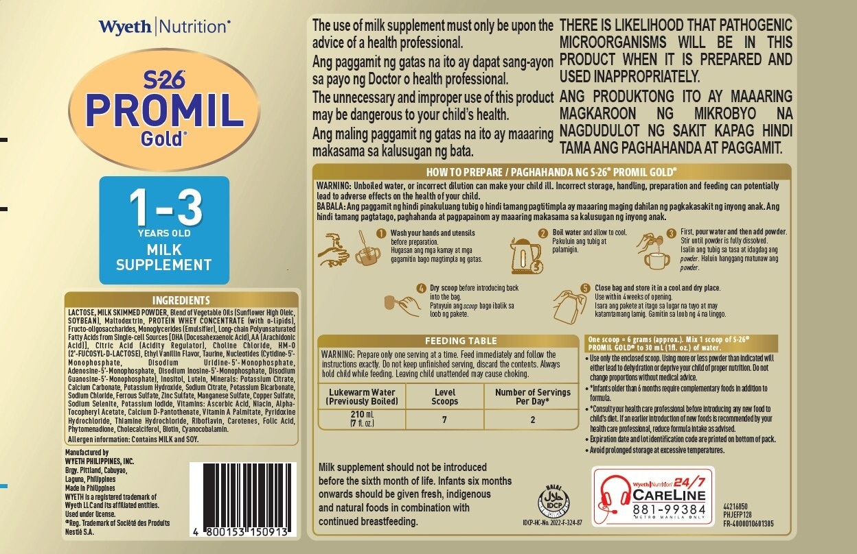 Promil Gold? Three Milk Supplement for Kids 1-3 Years Old 2.4kg bag in box