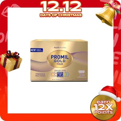 PROMIL Gold? Four Powdered Milk Drink for Pre-Schoolers Over 3 Years Old, bag in box, 2.4kg