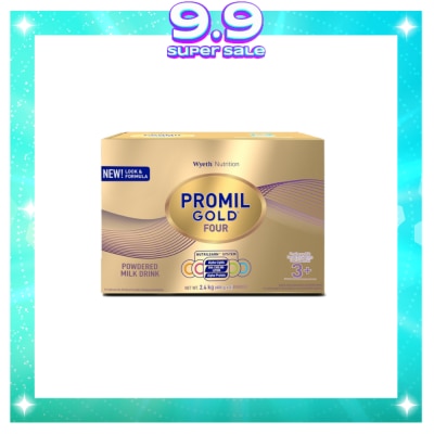 PROMIL Gold? Four Powdered Milk Drink for Pre-Schoolers Over 3 Years Old, bag in box, 2.4kg