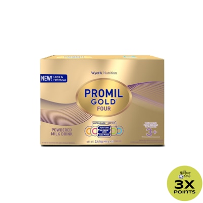 PROMIL Gold? Four Powdered Milk Drink for Pre-Schoolers Over 3 Years Old, bag in box, 2.4kg