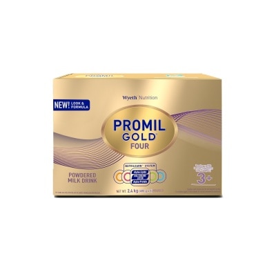 PROMIL Gold? Four Powdered Milk Drink for Pre-Schoolers Over 3 Years Old, bag in box, 2.4kg