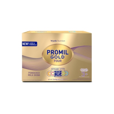 PROMIL Gold? Four Powdered Milk Drink for Pre-Schoolers Over 3 Years Old, bag in box, 2.4kg