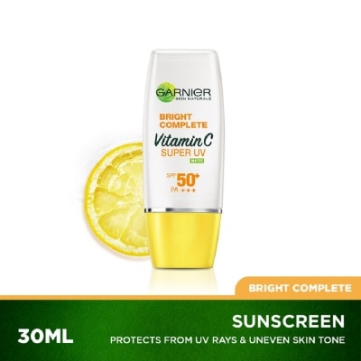 GARNIER Bright Complete Super UV Matte Brightening Sunscreen SPF50+ PA+++30mL