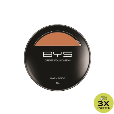 BYS Bys Foundation Crème With Sponge - Warm Beige