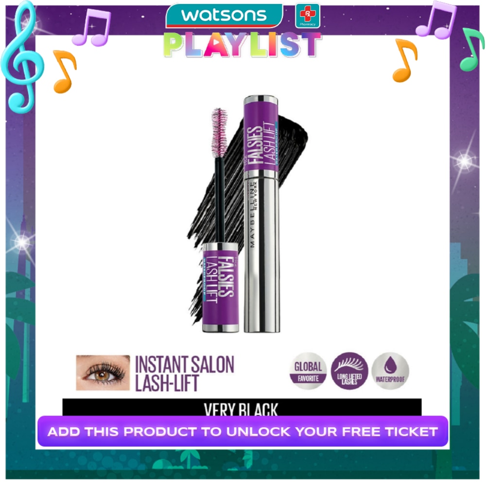 MAYBELLINE MNY BOM FALSIES LASH LIFT MASCARA WTP